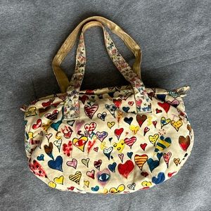 Tsumori Chisato (of Issey Miyake) velvet carry bag